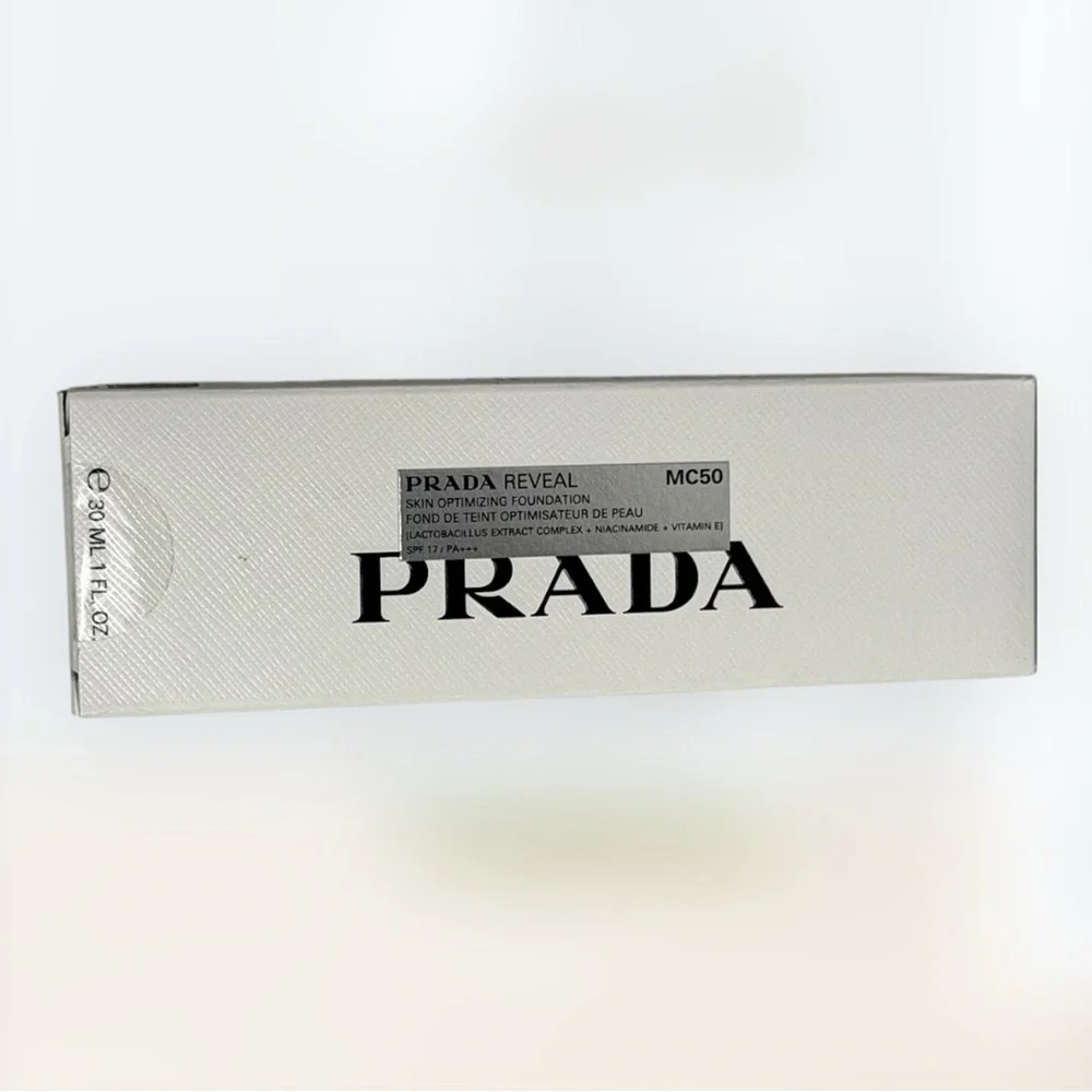 ✨ Prada Reveal Skin Optimizing Foundation | Shade MC50 (Cool Medium) ✨
